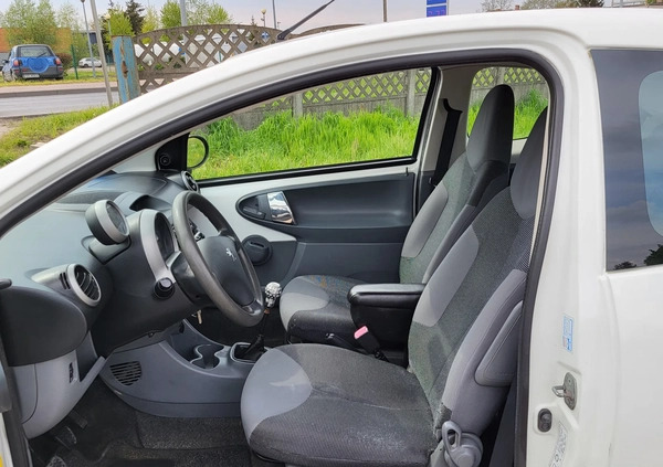 Peugeot 107 cena 7900 przebieg: 120000, rok produkcji 2008 z Terespol małe 211
